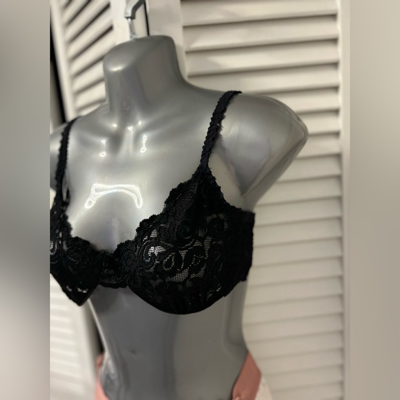 ABS Intimate black lace underwire bra size 34C - Picture 3 of 4
